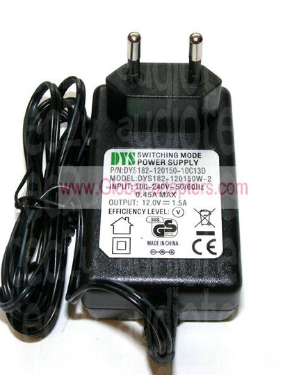 New 12v 1.5A DYS DYS182-120150W-2 DYS182-120150-10C13D Switching mode power supply - Click Image to Close